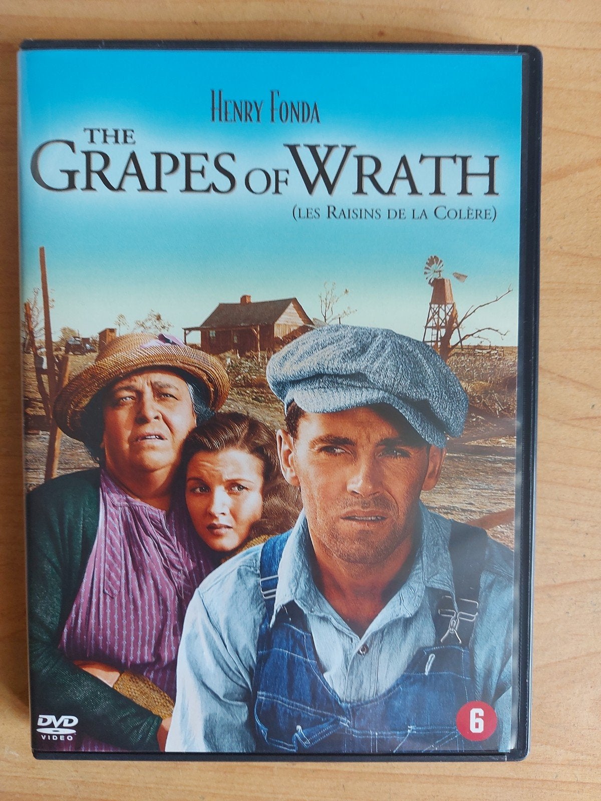 The Grapes of Wrath - 1940 Henry Fonda, Alle leeftijden, Drama, Ophalen of Verzenden, Zo goed als nieuw