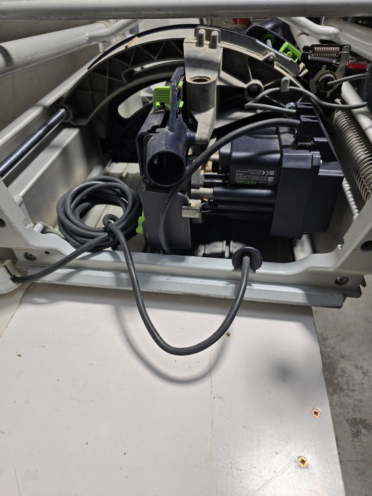 festool cs50 eb tafelzaag TREK-AFKORTZAAG PRECISIO tafelzaag, 200 cm of meer, Minder dan 100 cm, Wit, Ophalen of Verzenden