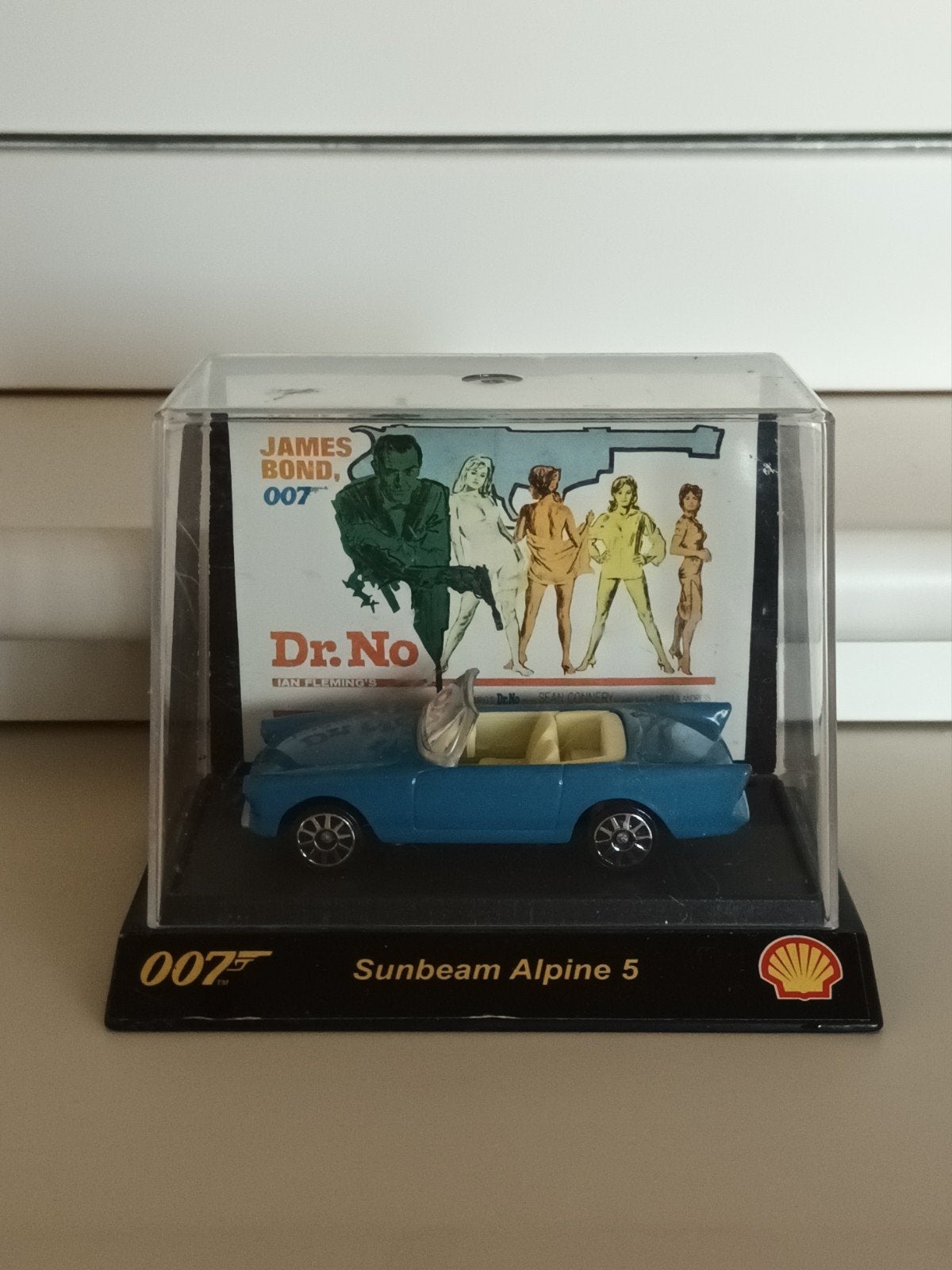 James Bond 007 Sunbeam Alpine 5 modelauto Shell, Ophalen of Verzenden, Zo goed als nieuw