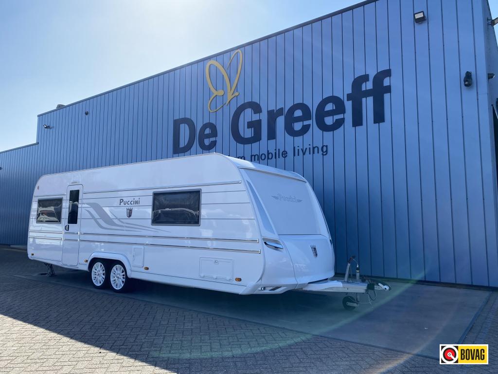 Tabbert Puccini 685 DF, Caravans en Kamperen, Caravans, Bedrijf, tot en met 4, 1500 - 2000 kg, Rondzit, Tabbert, Overige typen