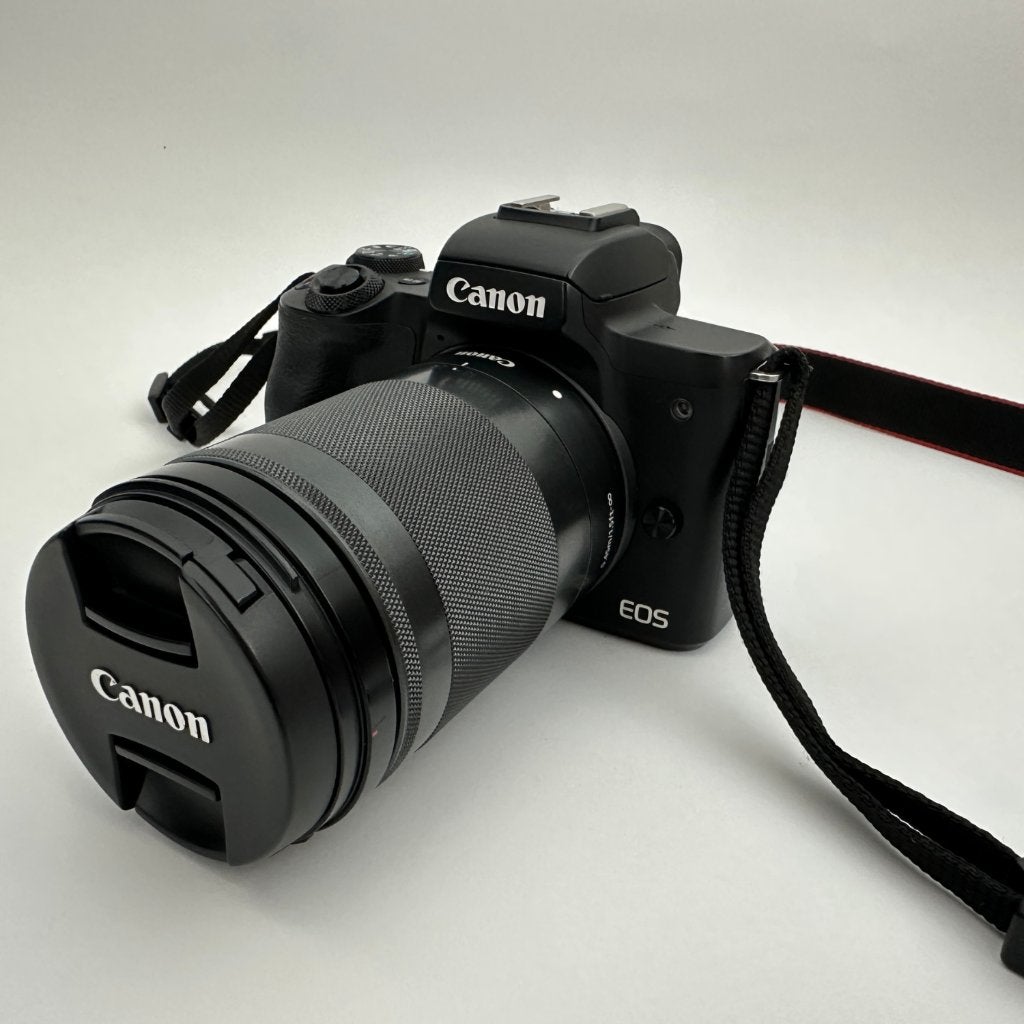 Canon EOS M50 Mark II + EF-M 18-150mm  | Ideaal voor op reis, Gebruikt, Canon, Ingebouwde flitser, Ophalen of Verzenden