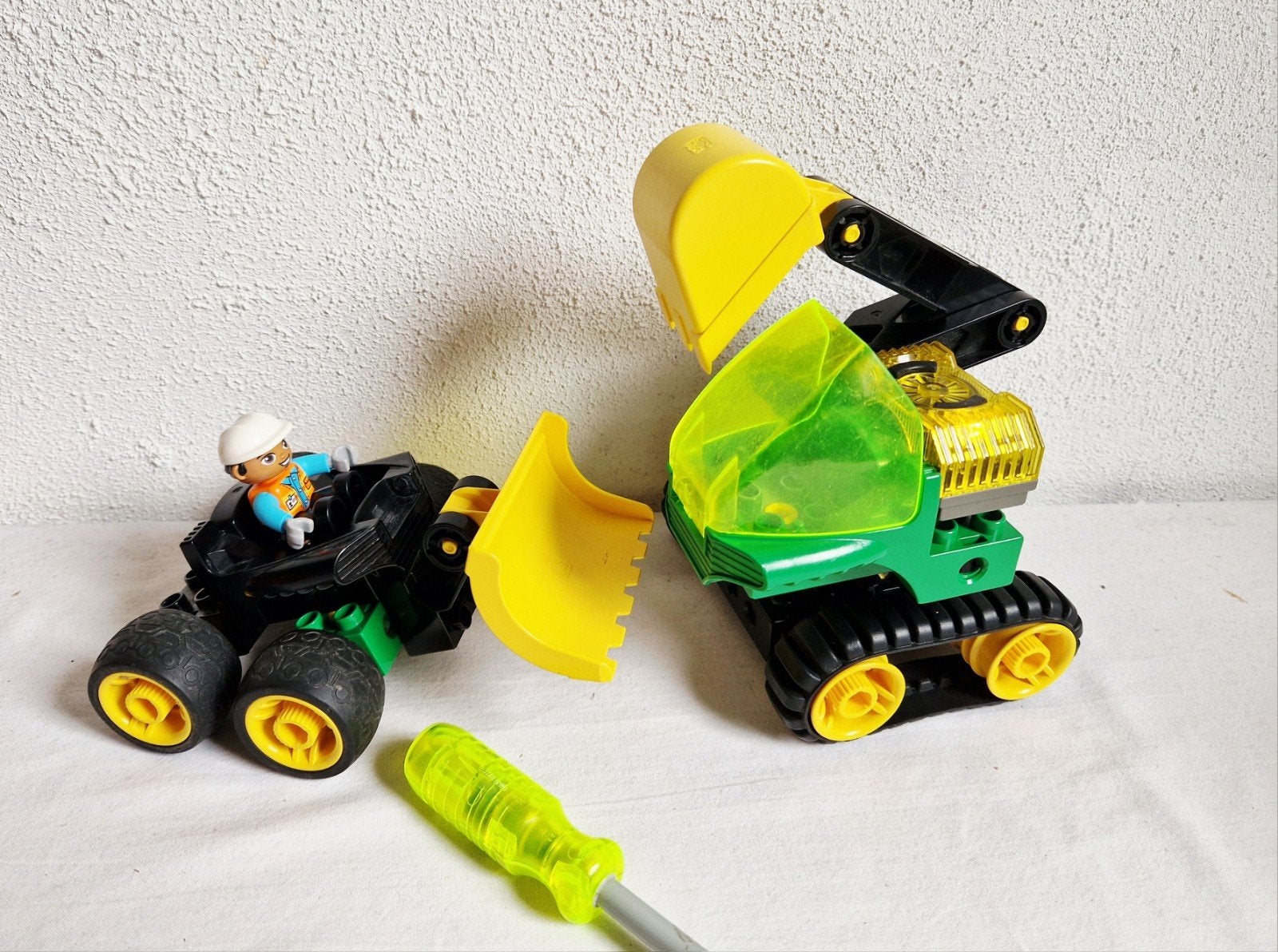 Technisch Duplo Toolo set 2913 met licht en geluid, Ophalen of Verzenden, Gebruikt, Complete set, Duplo