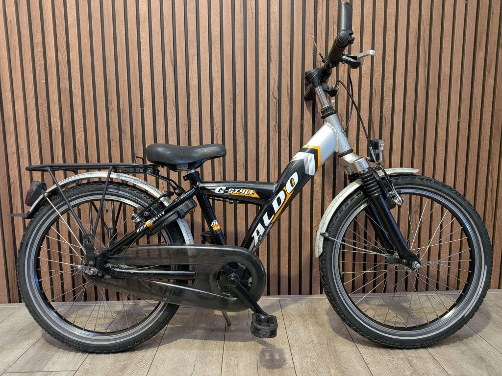 aldo g-style 20 inch jongensfiets, Terugtraprem, Gebruikt, Niet ingevuld, 20 inch