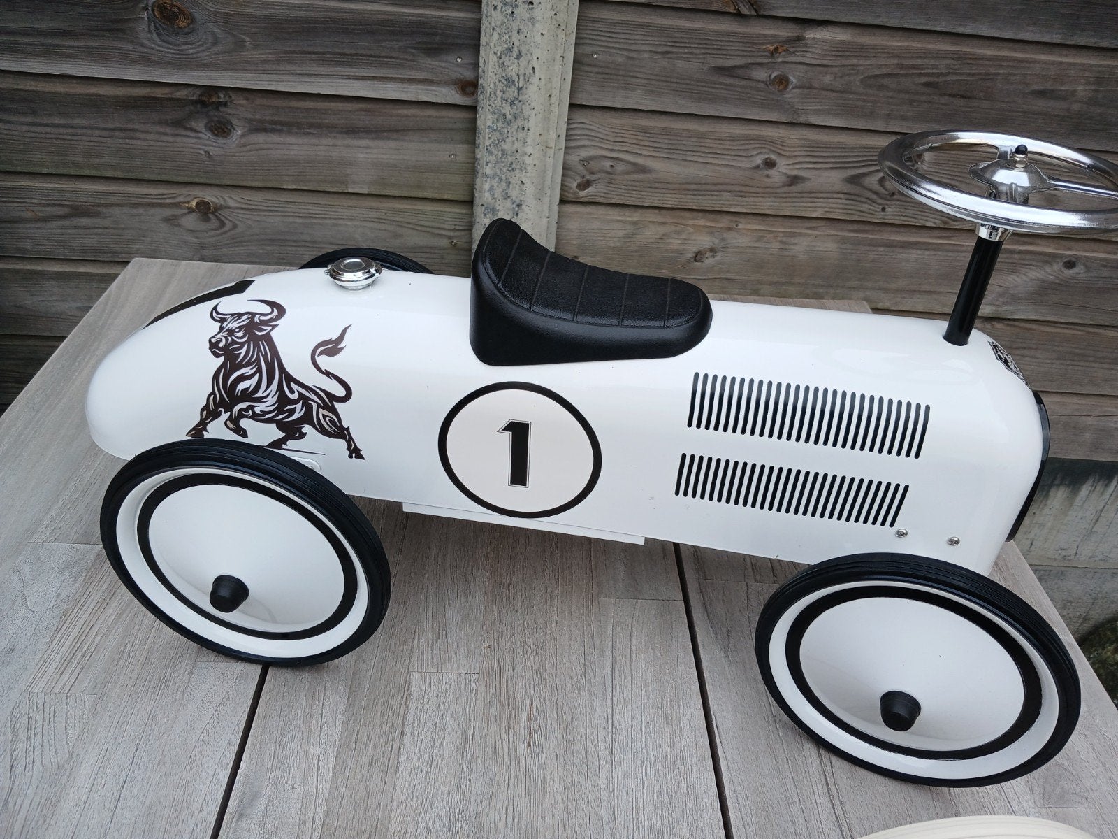 Metalen loopauto nieuw, Ophalen, Nieuw