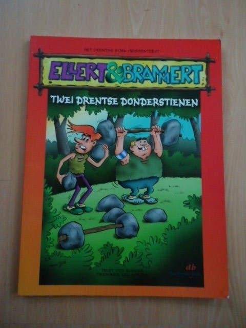 Ellert & Brammert, twei Drentse donderstenen. stripboek, Boeken, Eén stripboek, Ophalen of Verzenden, Zo goed als nieuw