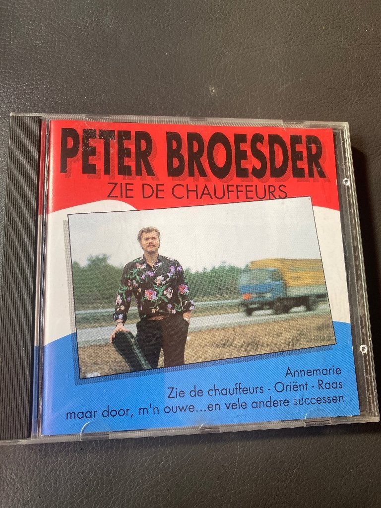 Peter Broesder - Zie de Chauffeurs CD (1992), Zo goed als nieuw, Inclusief doosje, Album, Schlager