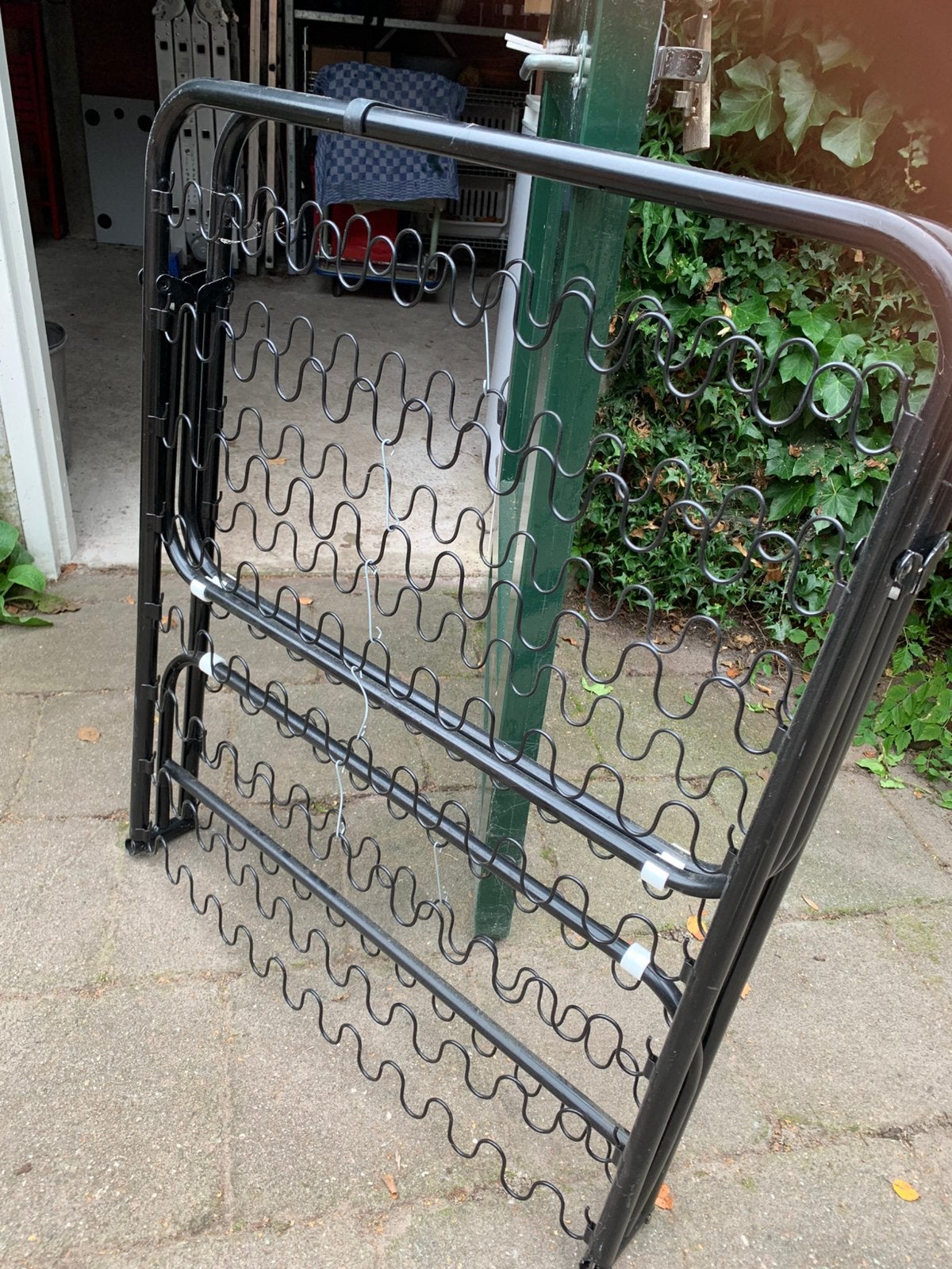 2 logeerbedjes zonder matras, Huis en Inrichting, Ophalen, Gebruikt