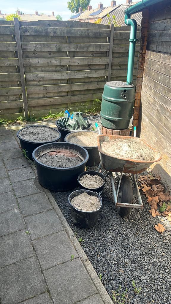 Zand gratis afhalen, Tuin en Terras, Zand, Ophalen, Gebruikt, Overige typen