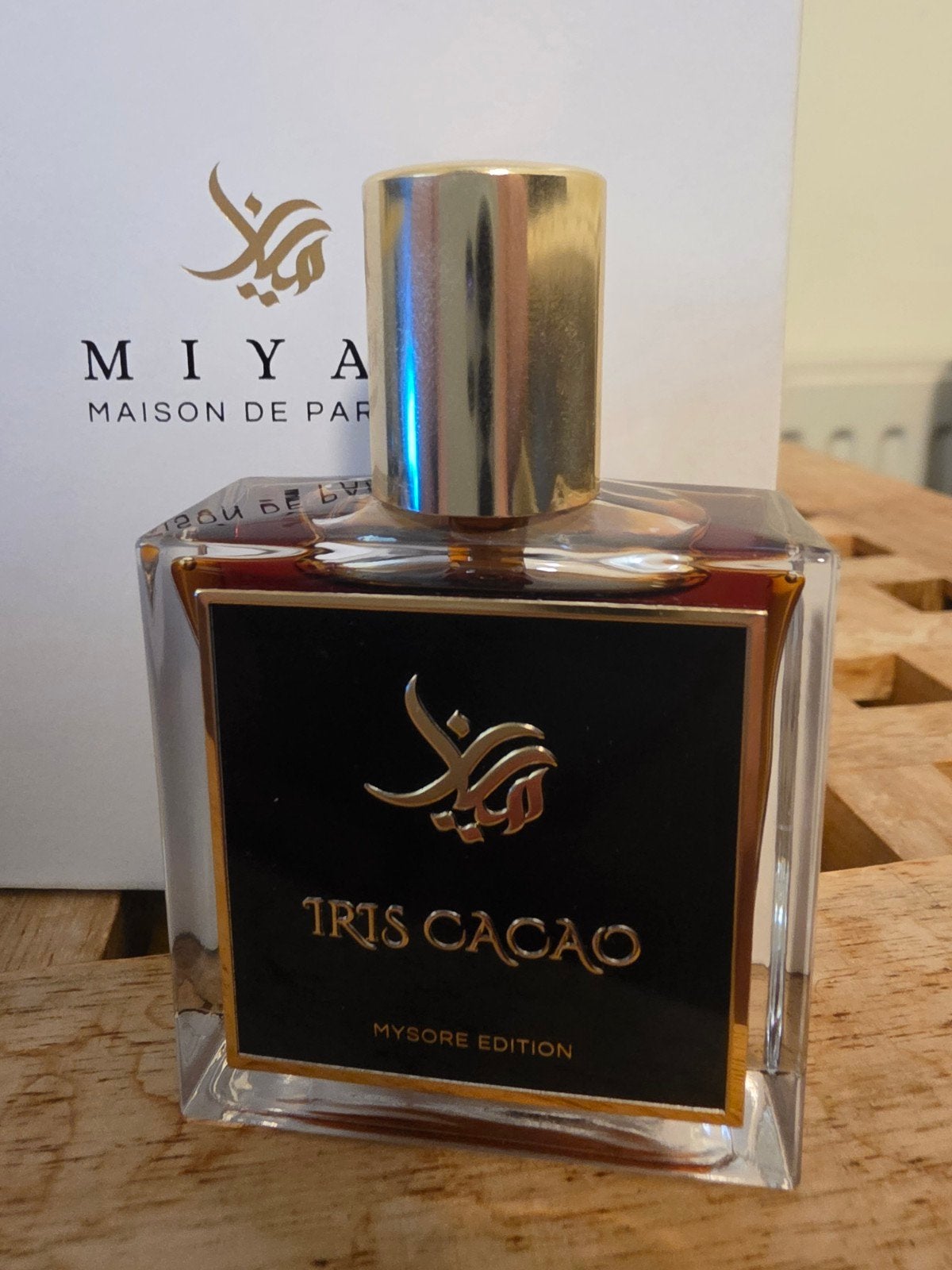 Miyaz Perfume Iris Cacao Mysore Edition, Ophalen of Verzenden, Zo goed als nieuw