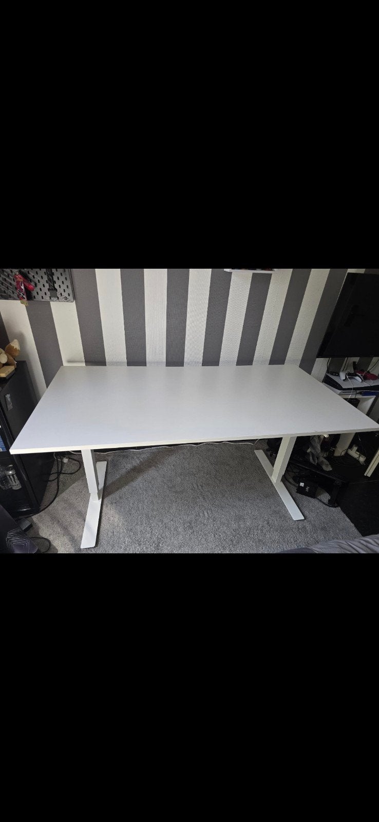 IKEA Zit/Sta Bureau Trotten 160 x 80 cm, Ophalen, Zit-sta bureau, 160 cm, Gebruikt