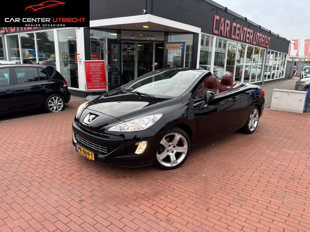 Peugeot 308 CC 1.6 THP Noir & Blanc, 1490 kg, Gebruikt, 4 cilinders, 4 stoelen