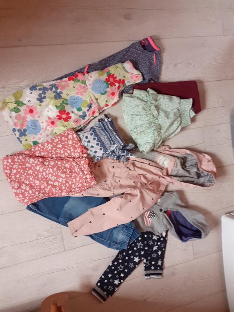 Kledingpakket 110/116, Ophalen, Gebruikt, Meisje