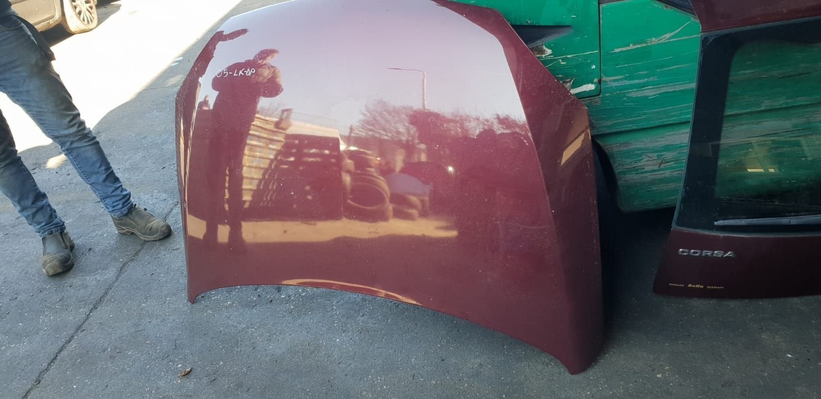 OPEL CORSA C MOTORKAP, Gebruikt, -, -, Ophalen of Verzenden
