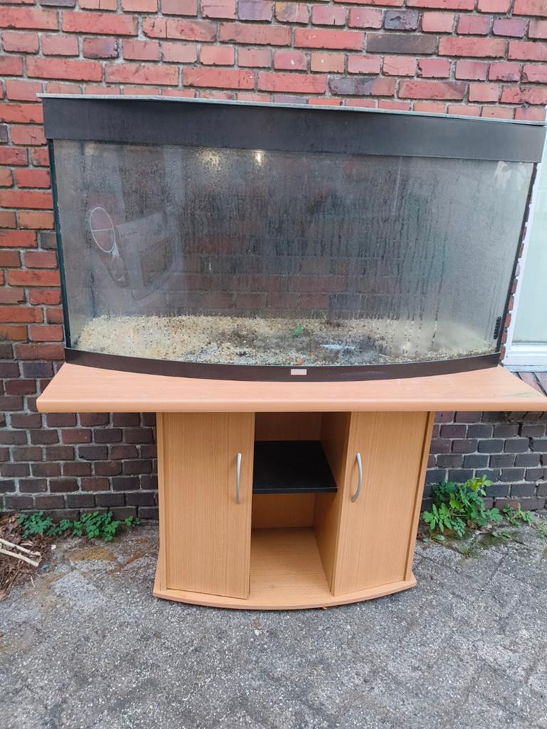 Aquarium 124 cm breed, Ophalen, Leeg aquarium