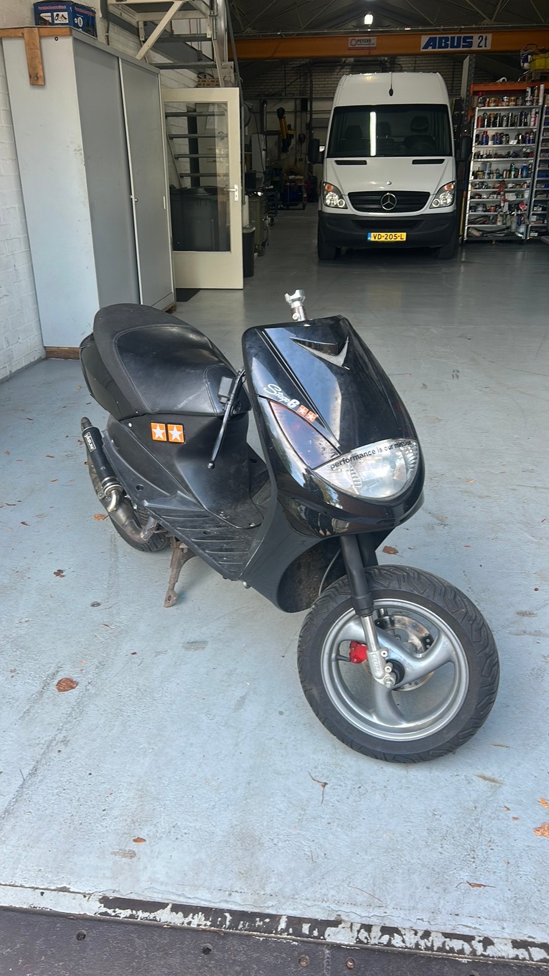 Viva city 70cc teruil, Ophalen of Verzenden, Zo goed als nieuw, Tweetakt, Vivacity