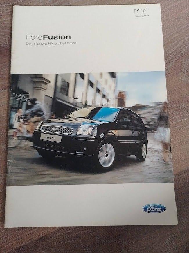Ford Fusion Autofolder, Ophalen of Verzenden, Nieuw, Ford