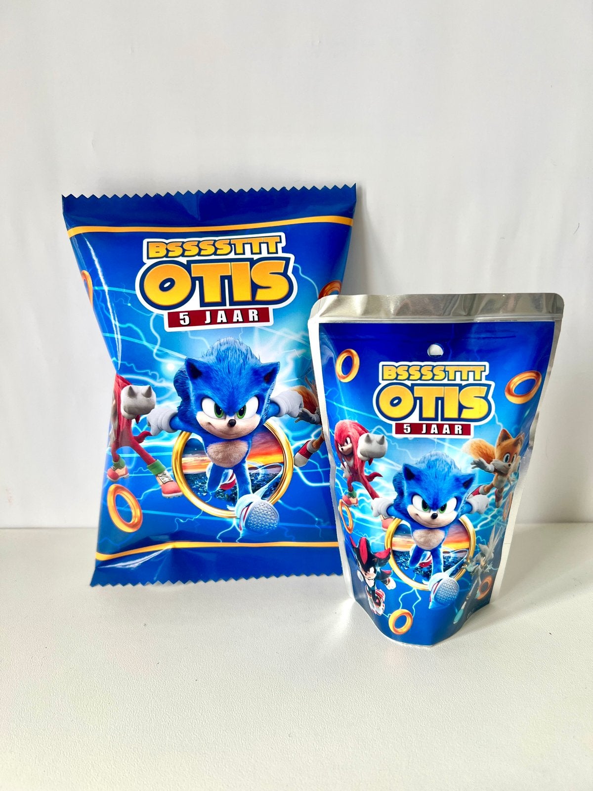 Sonic traktatie, Ophalen of Verzenden, Zo goed als nieuw, Feestartikel, Verjaardag