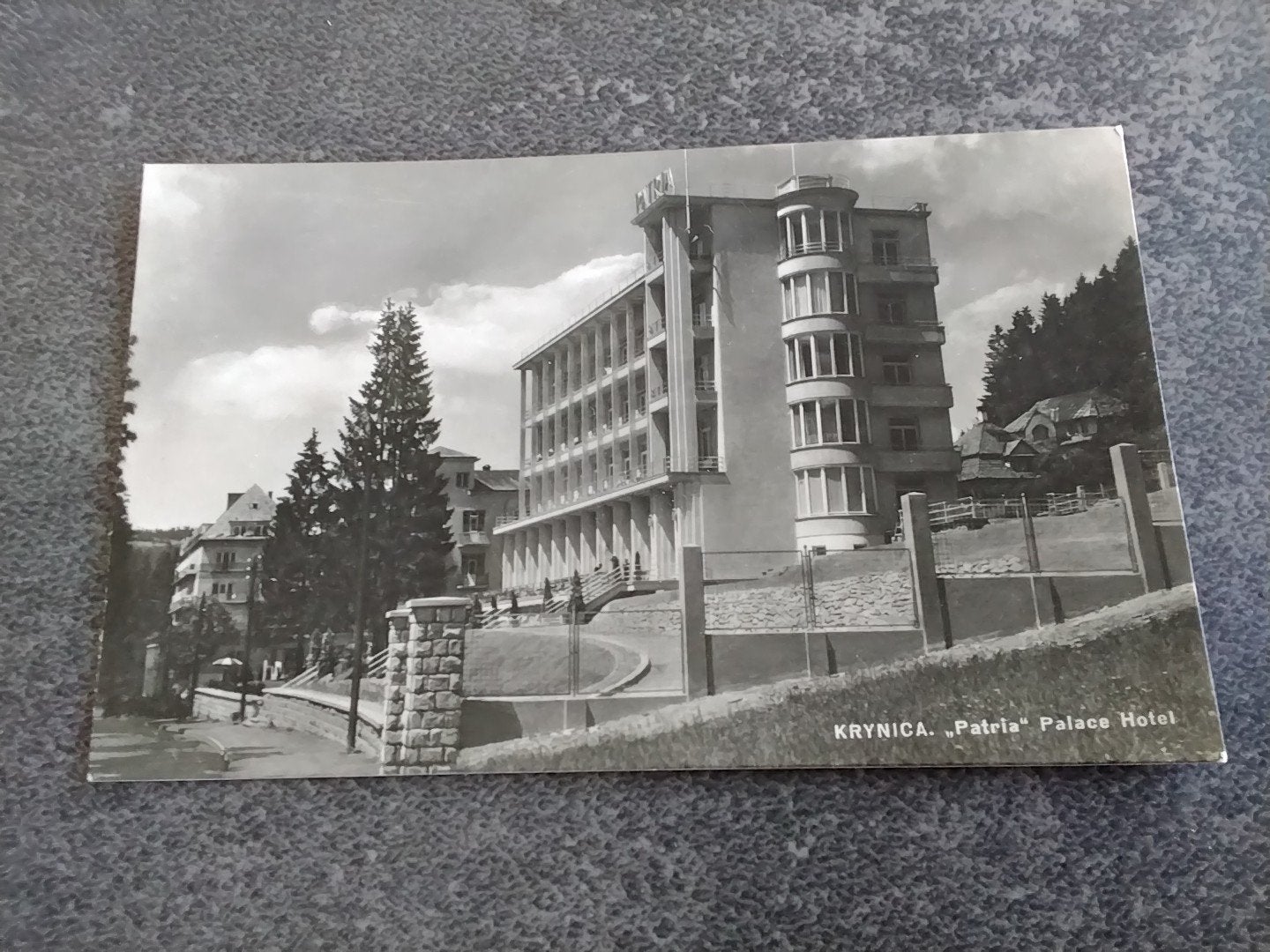 Polen Krynica Patria Palace Hotel, Ophalen of Verzenden, 1940 tot 1960, Ongelopen, Overig Europa