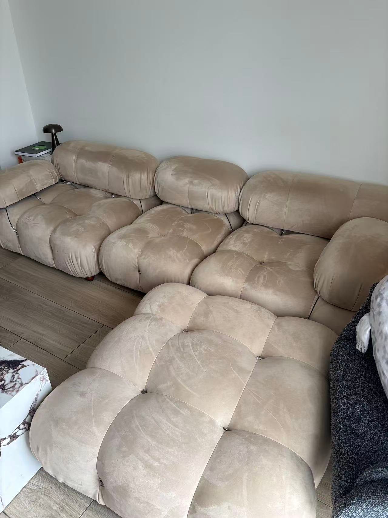 Bankstel modulair, stijl camaleonda, Ophalen, Zo goed als nieuw