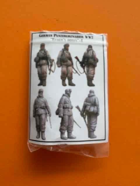 German Panzergrenadier ~Bak	1/35	Resin, Verzenden, Nieuw, 1:35 tot 1:50