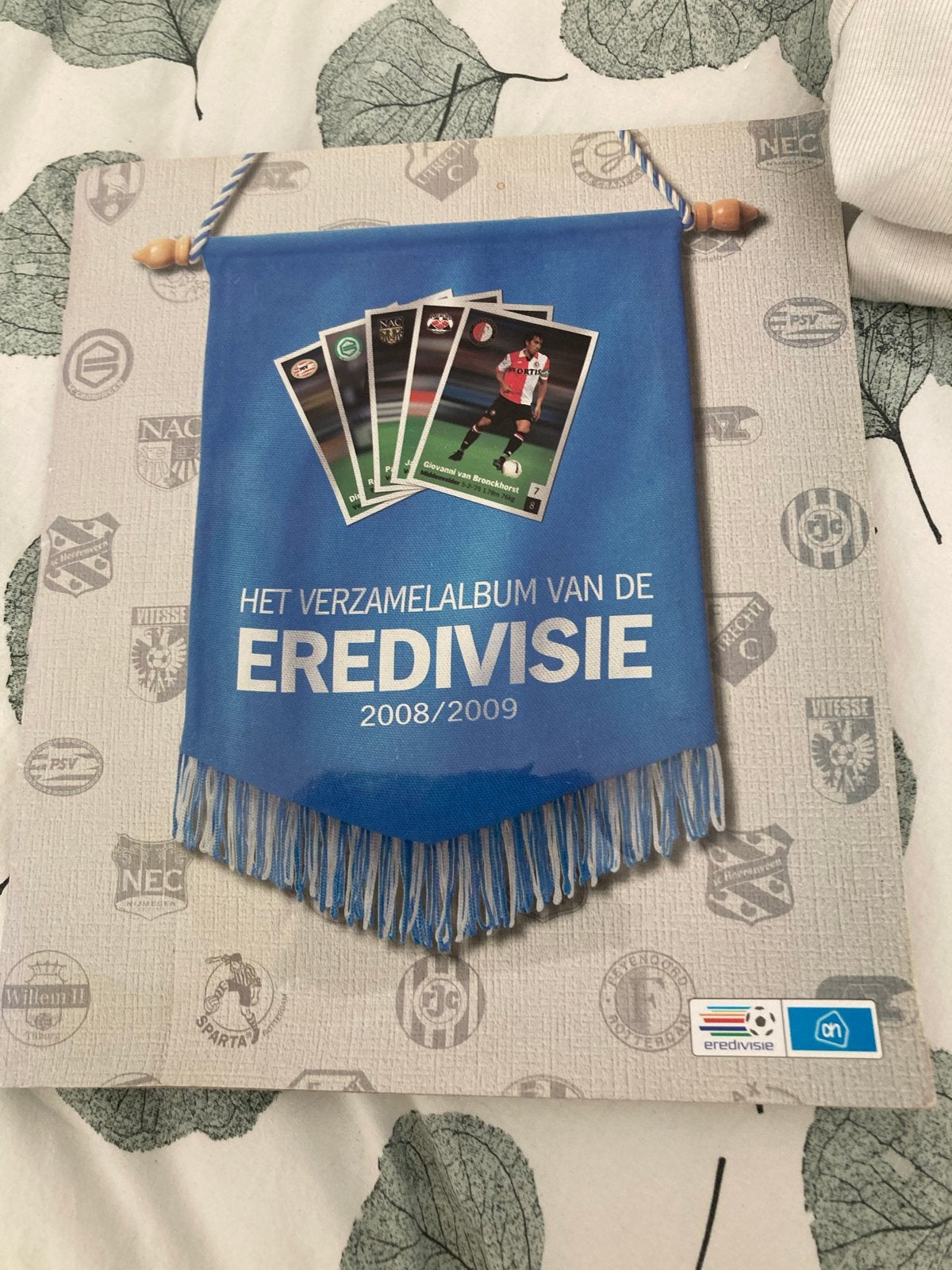 Voetbalplaatjes boek Eredivisie 2008/2009 - Compleet, Ophalen of Verzenden, Zo goed als nieuw, Overige binnenlandse clubs, Boek of Tijdschrift