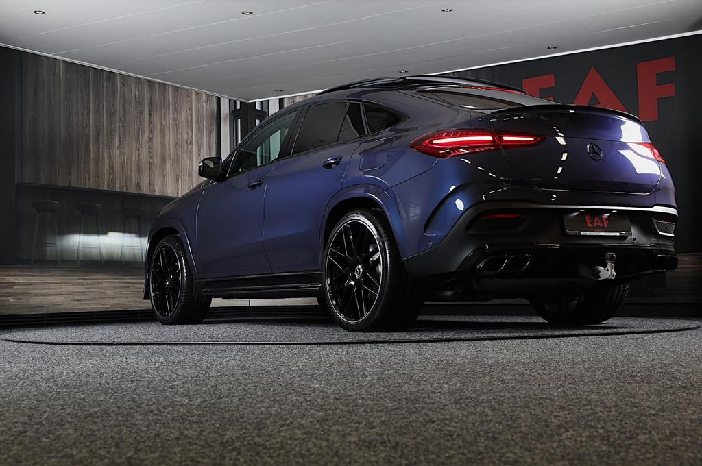 Mercedes-Benz GLE-klasse Coupé 400 e 4MATIC AMG 63 Look / M, Auto's, Mercedes-Benz, Automaat, Gebruikt, 4 cilinders, Blauw