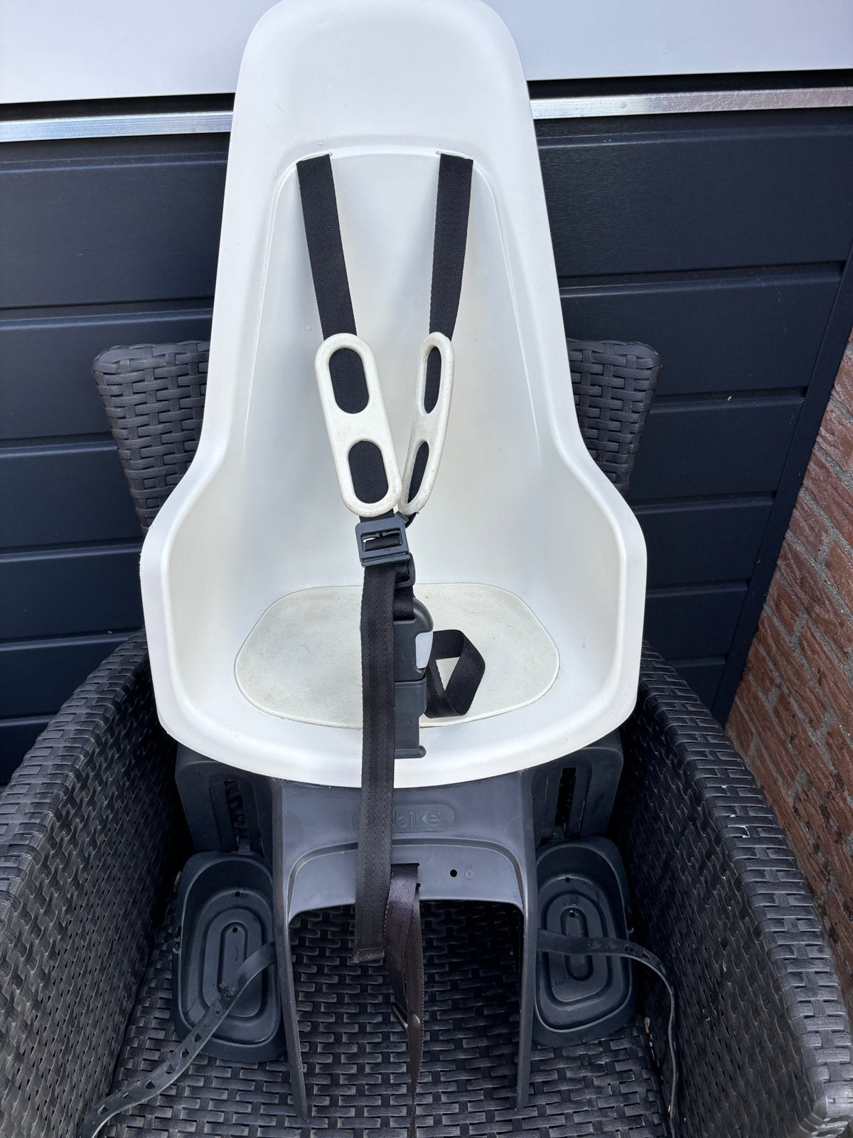 Bobike Go Maxi fietsstoel achter, Fietsen en Brommers, Fietsaccessoires | Fietsstoeltjes, Achterzitje, Ophalen, 15 t/m 25 kg, Gebruikt