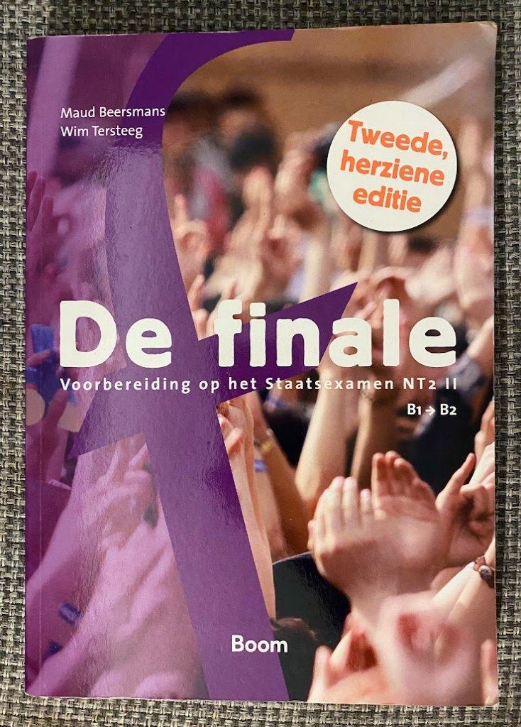 De Finale - Voorbereiding op het Staatsexamen NT2 II, B1-B2, Ophalen of Verzenden, Zo goed als nieuw, Maud Beersmans, Non-fictie