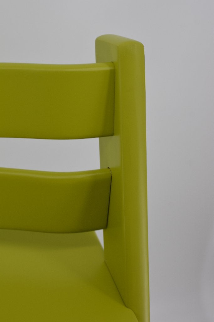 Stokke Tripp Trapp Groen – Tripp Trapp Refurbished model, Ophalen of Verzenden, Zo goed als nieuw, Meegroeistoel, Aanschuifbaar