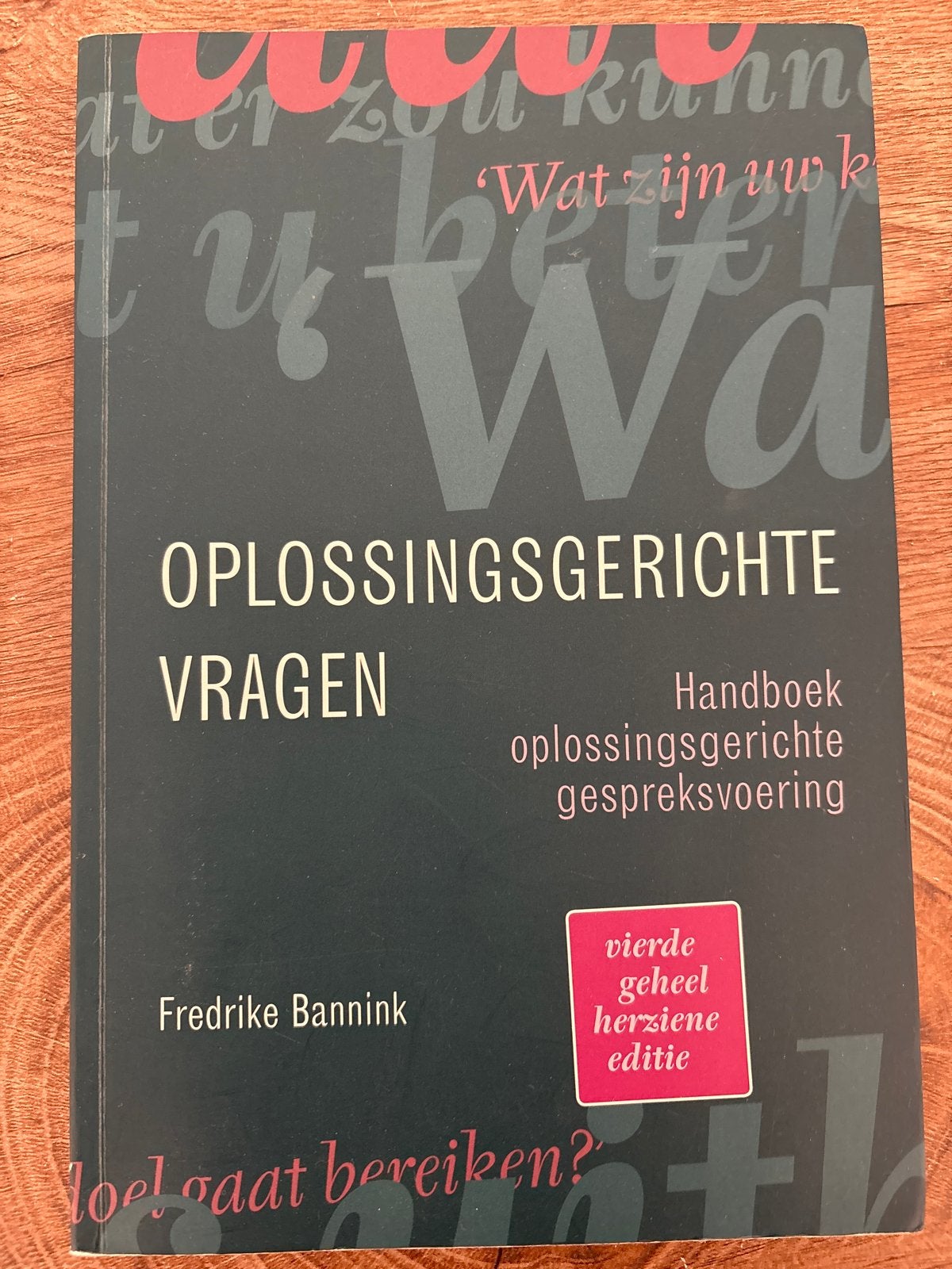 Oplossingsgerichte Vragen - Handboek gespreksvoering, Ophalen of Verzenden, Gamma, Zo goed als nieuw, HBO