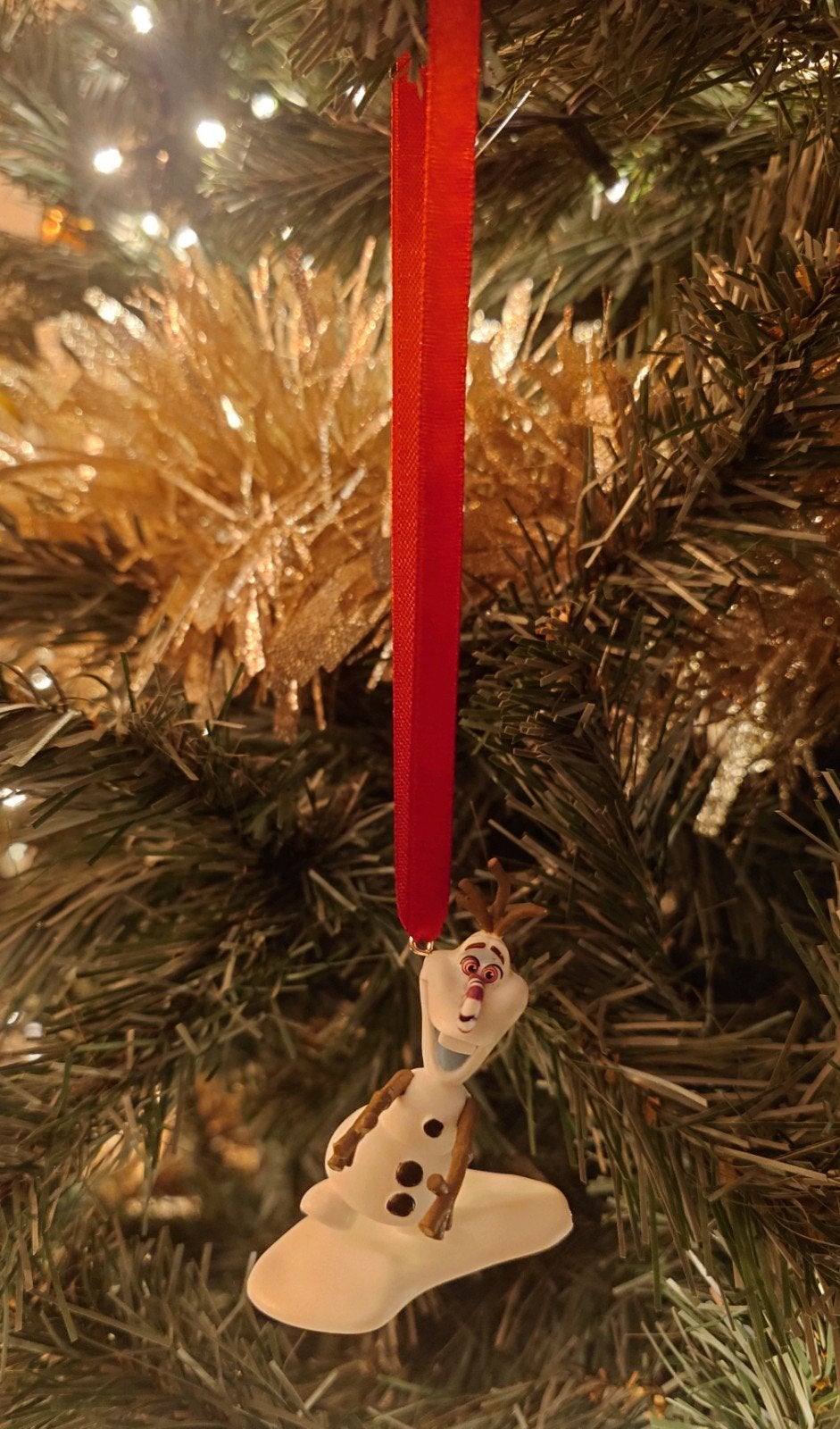 Disney Frozen Olaf kerst ornament hanger kerstbal, Ophalen of Verzenden, Nieuw