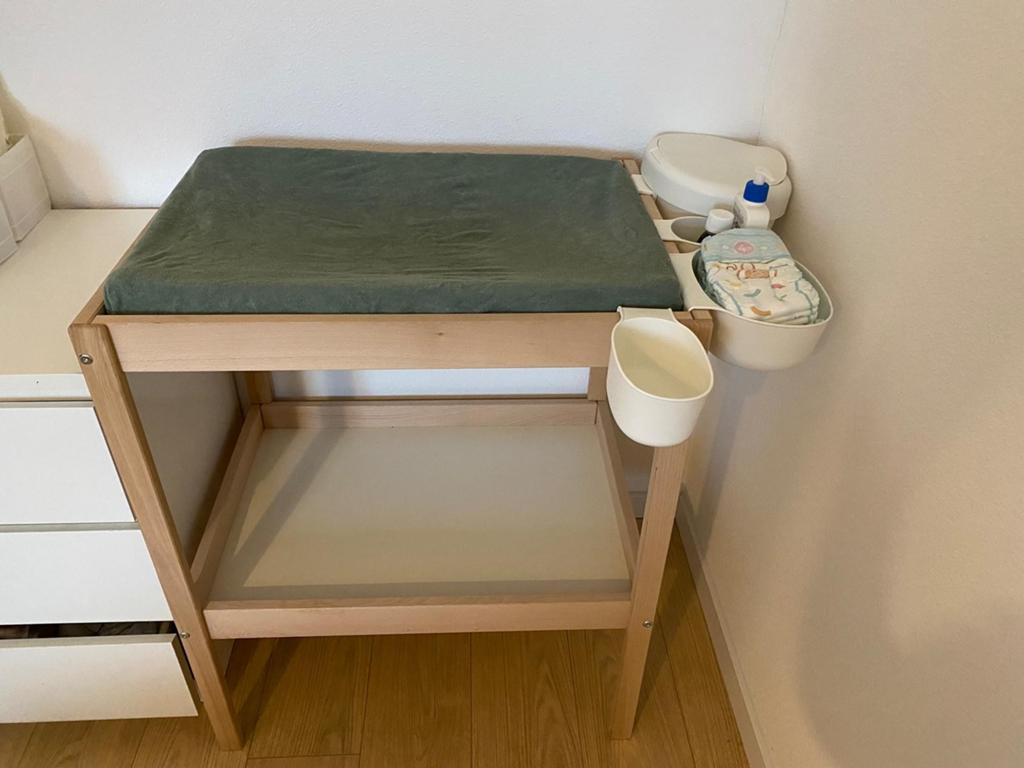 IKEA SNIGLAR Commode + Mat + Hoezen + ÖNSKLIG Bakjes, Ophalen