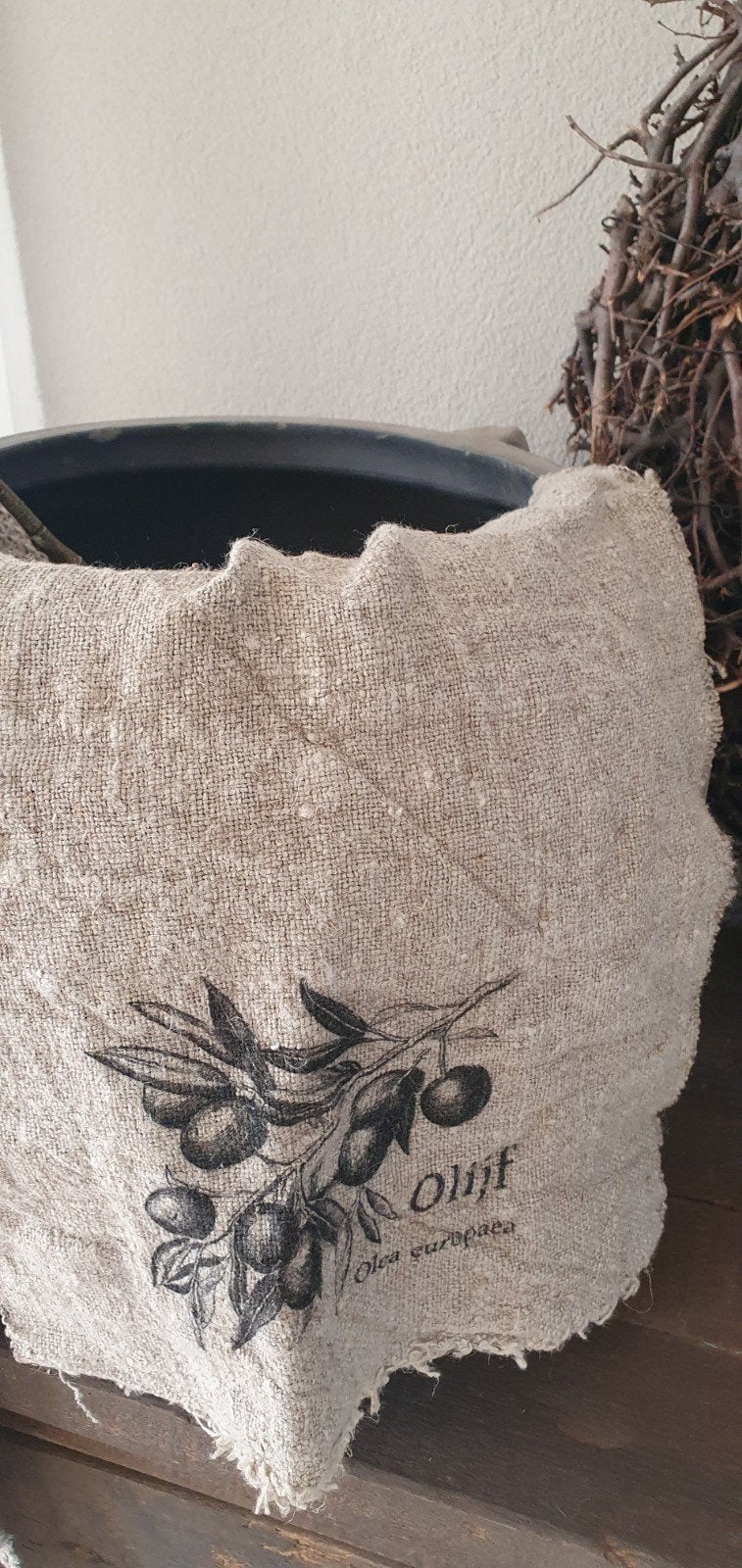 Shabbydoek doek leuk voor decoratie, Meerkleurig, Ophalen of Verzenden, Natuurlijk materiaal, Landelijk