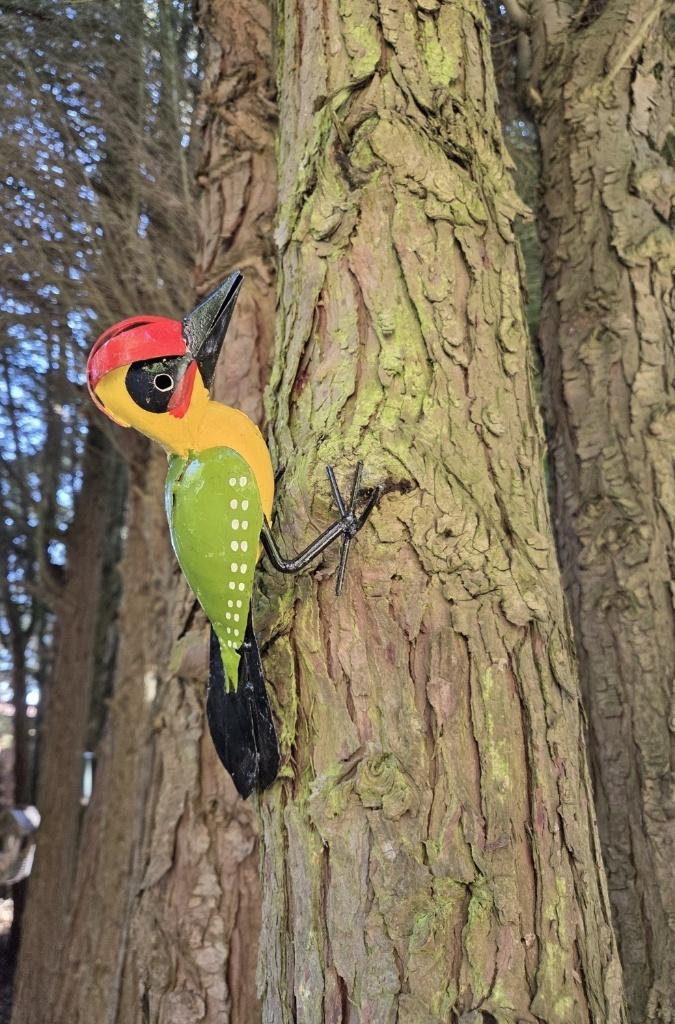 GROENE SPECHT (M) HANDGEMAAKT - FAIRTRADE, Ophalen of Verzenden, Nieuw