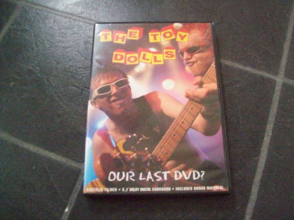 DVD : The Toy Dolls - our last dvd?, Vanaf 16 jaar, Ophalen of Verzenden, Zo goed als nieuw