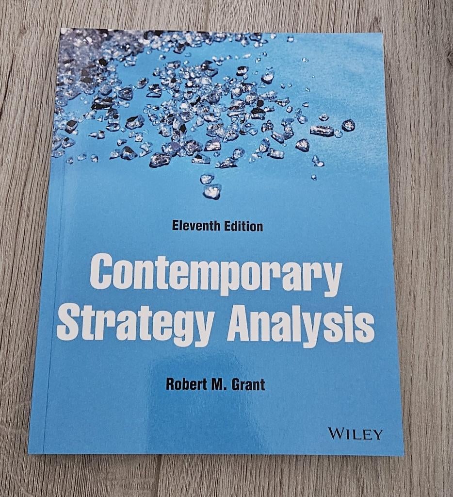 Contemporary Strategy Analysis, Robert M. Grant, Ophalen of Verzenden, Zo goed als nieuw, Economie en Marketing