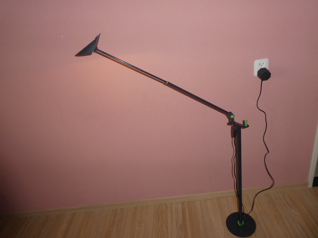 Dutch design Rob Wermenbol vloerlamp model Daimo '88, Gebruikt, Ophalen of Verzenden, Jaren 80/90, Metaal