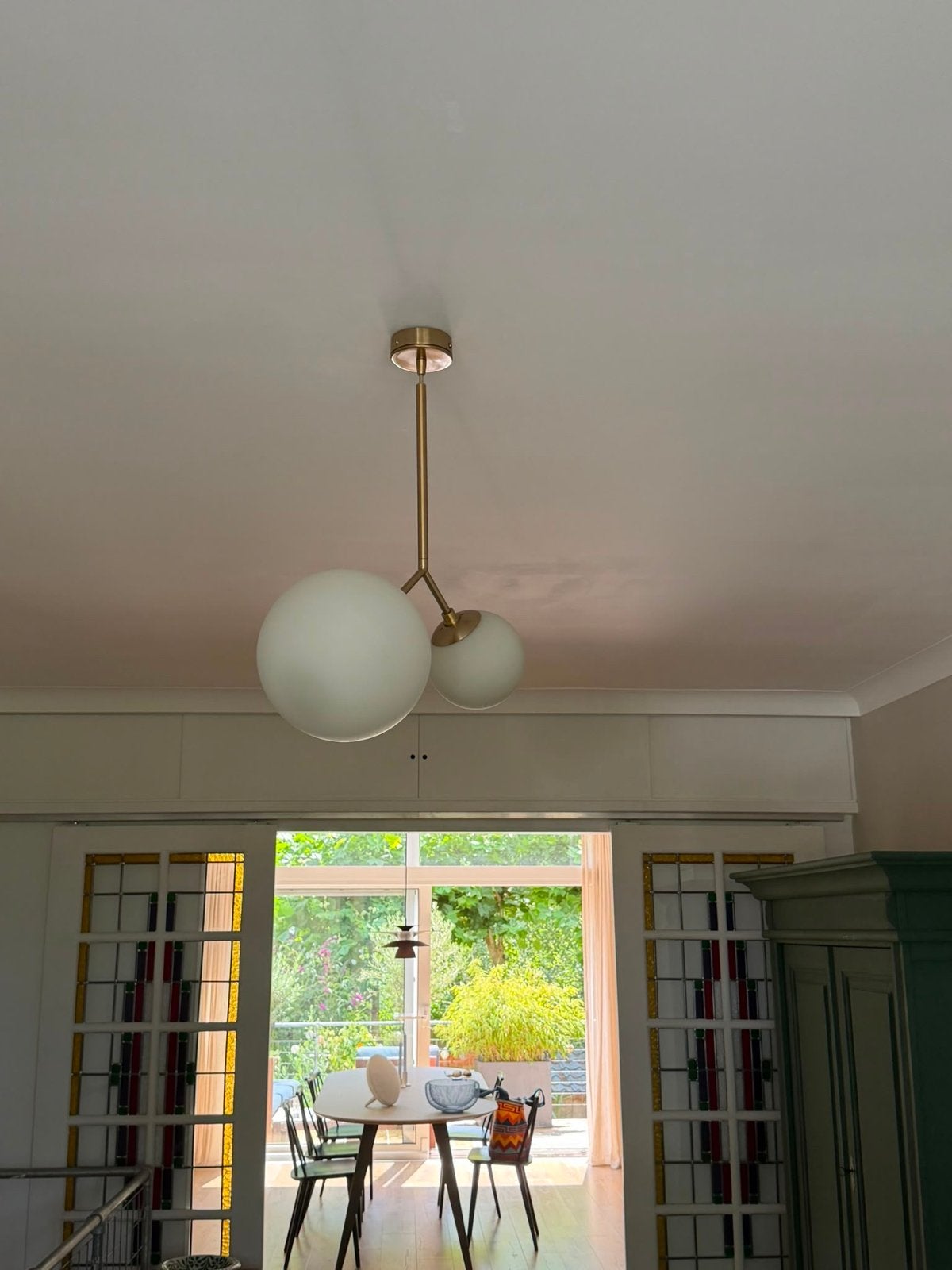 House Doctor hanglamp, Huis en Inrichting, Lampen | Hanglampen, Ophalen, Zo goed als nieuw, Glas