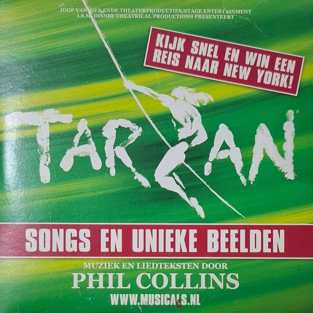 Tarzan CD-ROM - Krasvrije CD met Muziek en Beelden, Inclusief doosje, Ophalen of Verzenden, Zo goed als nieuw, Soundtrack