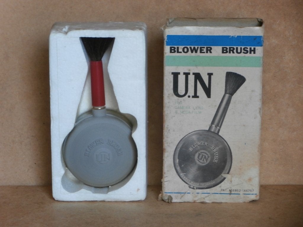 Vintage Japan UN Blower brush lens & camera stofverwijderaar, Ophalen, Gebruikt