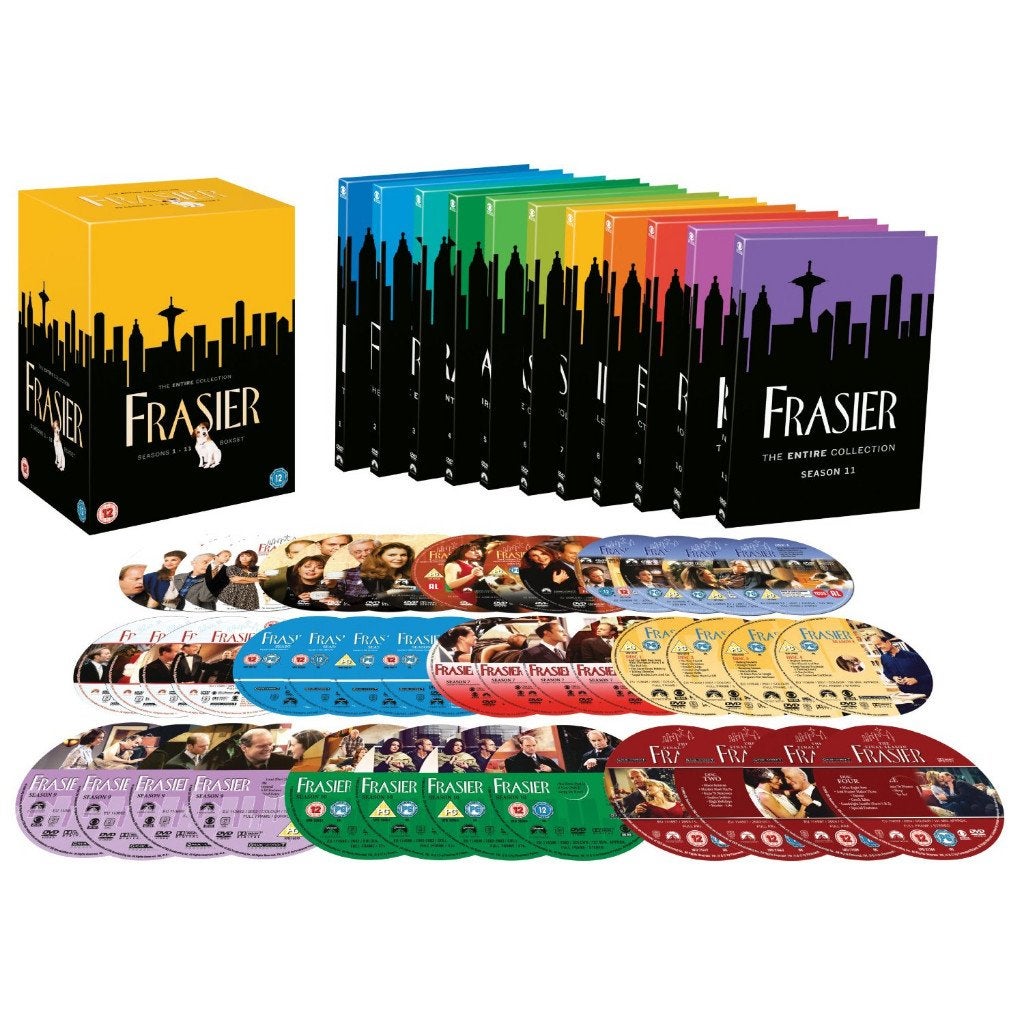 Frasier Complete seizoen 1 t/m 11 Nieuw in seal., Engels, Alle leeftijden, Nederlands, Ophalen of Verzenden