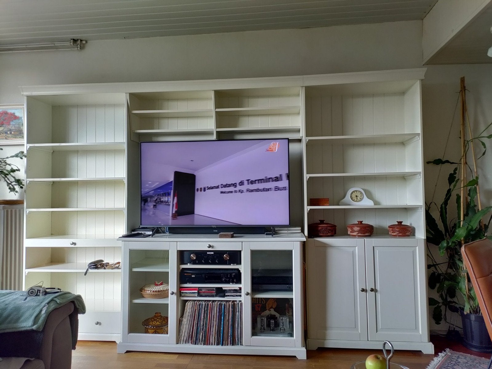 IKEA Liatorp wandmeubel en tv-kast, Ophalen, Overige materialen, Gebruikt, 200 cm of meer