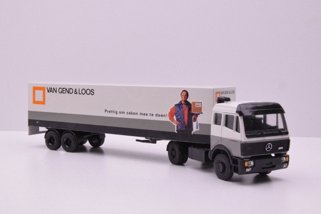 Mercedes EPS  '' van Gend en Loos ''  Lion car, Ophalen of Verzenden, Gebruikt, Bus of Vrachtwagen, Lion Toys