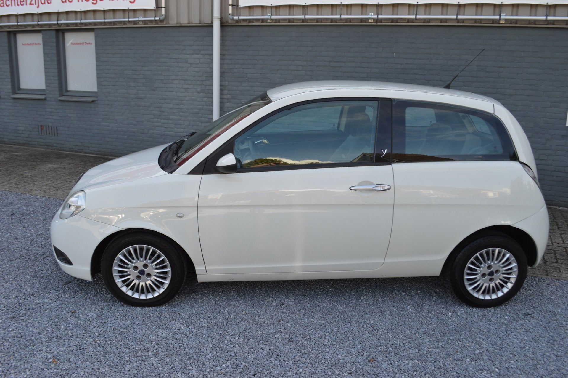 Lancia Ypsilon 1.2 Argento Airco | Stuurbekrachtiging | Jaar, Auto's, Voorwielaandrijving, Stof, Gebruikt, Wit