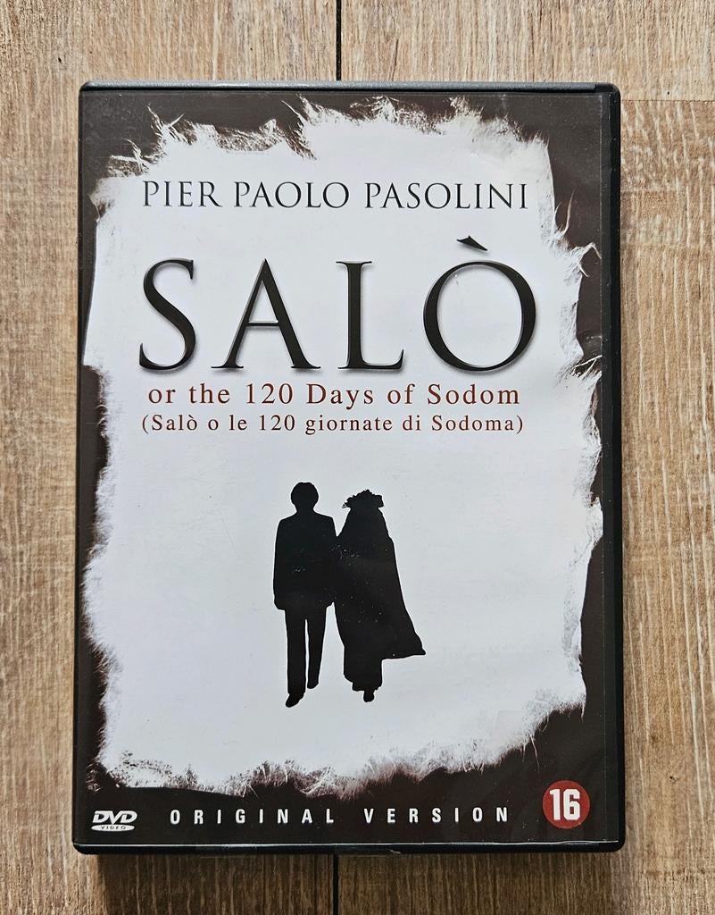 Salò (120 Days of Sodom) - Pier Paolo Pasolini - DVD NIEUWST, Vanaf 16 jaar, Ophalen of Verzenden, Zo goed als nieuw