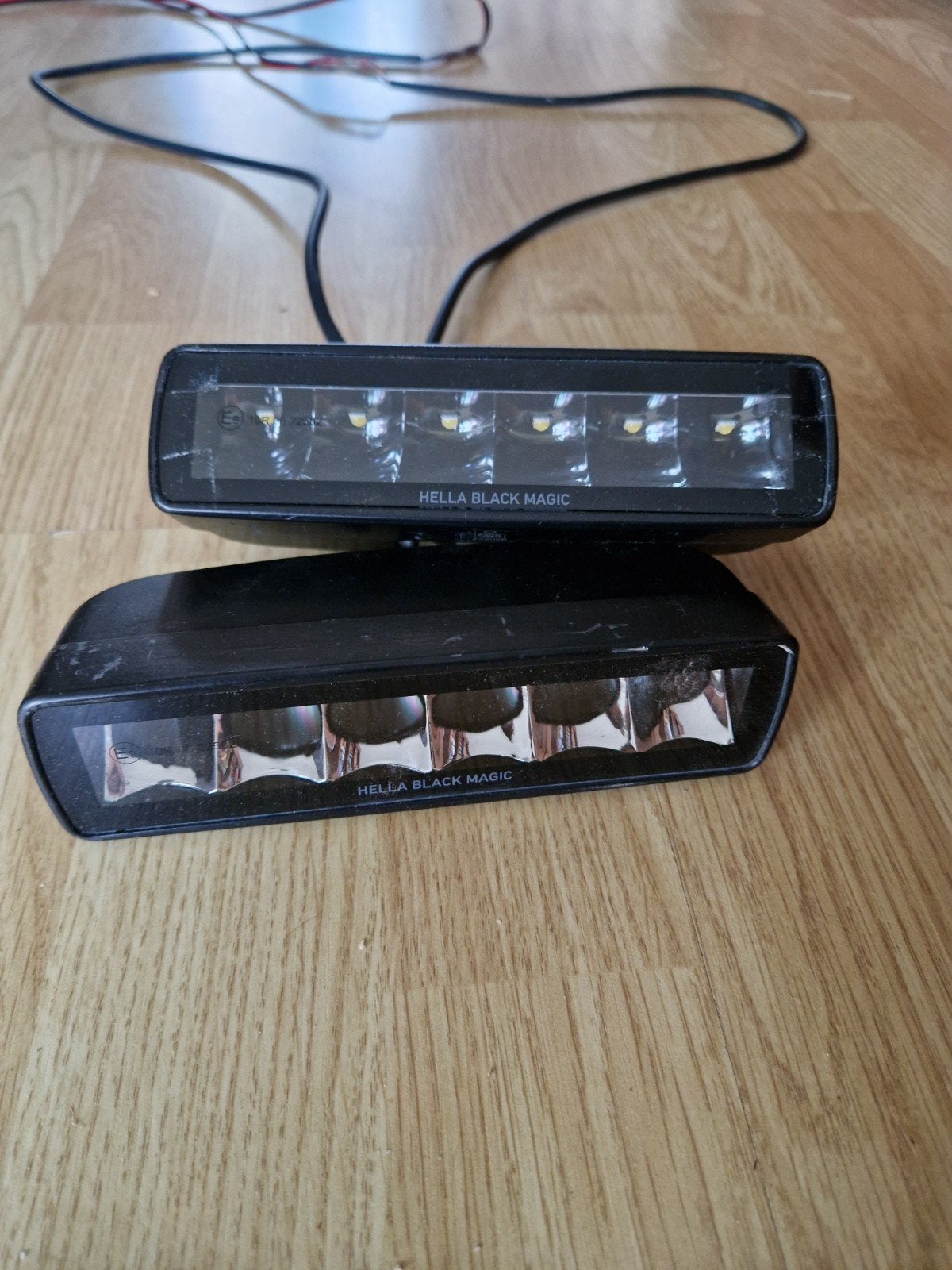 2x Hella Black Magic LED achteruitrijlicht/ verstraler, Ophalen, Gebruikt, Universele onderdelen