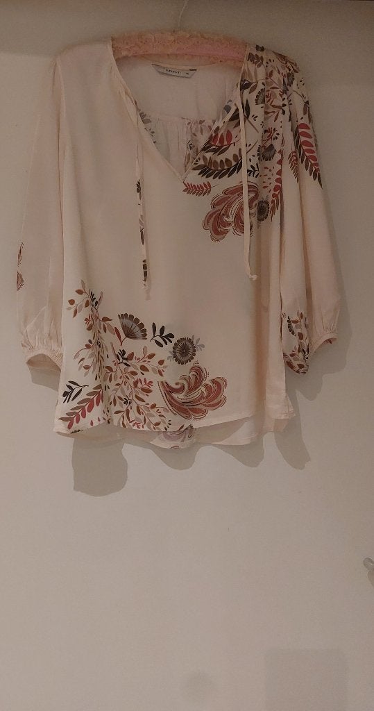 Summum zijden blouse maat 36, Summum, Meerkleurig, Ophalen of Verzenden, Zo goed als nieuw
