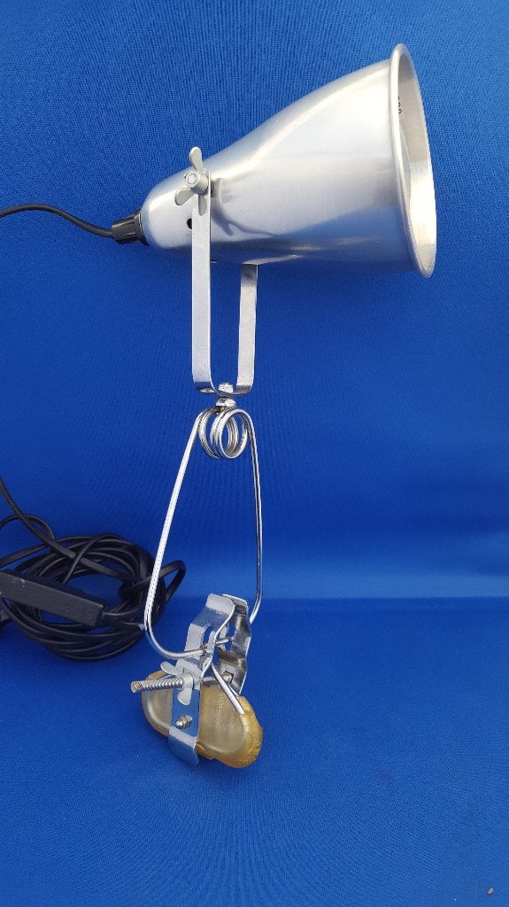 Industriele lamp, wandlamp knijpspot, Ikea. Metalen kap. 1A6, Huis en Inrichting, Tweedehands verkoop, Tweedehands verkoop, Gebruikt