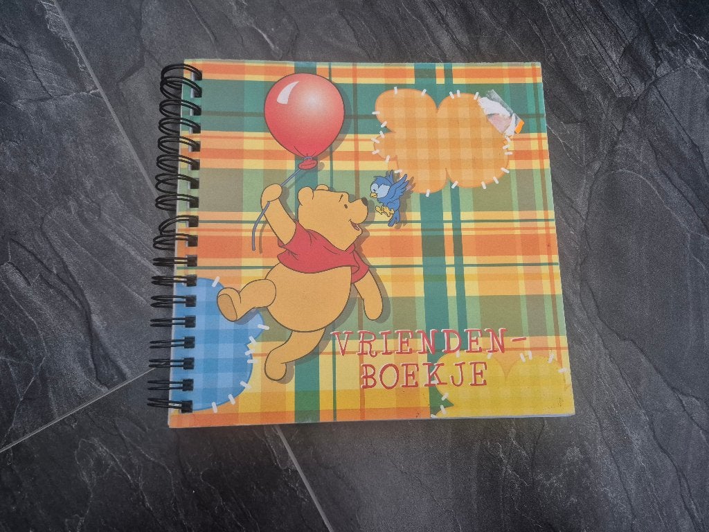 Vriendenboekje winnie the pooh, Ophalen of Verzenden, Nieuw