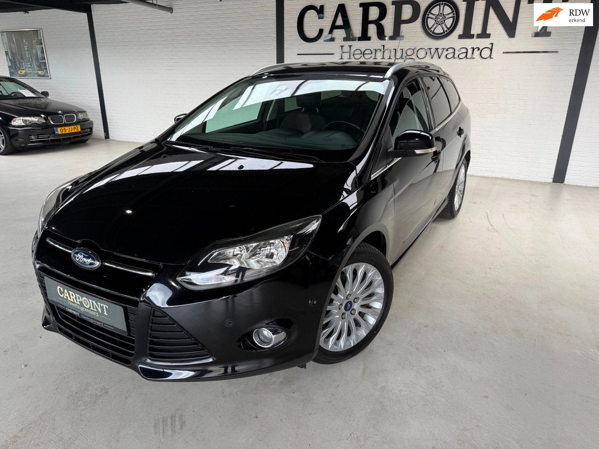 Ford Focus Wagon 1.6 EcoBoost Titanium 2012 182PK Cruise Hal, Auto's, 1596 cc, Gebruikt, 4 cilinders, Leder en Stof